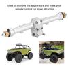 RC Metal Complete Rear Axle Shaft Assembly for   SCX24 90081 1Celsius24 RC Car Upgrade Parts