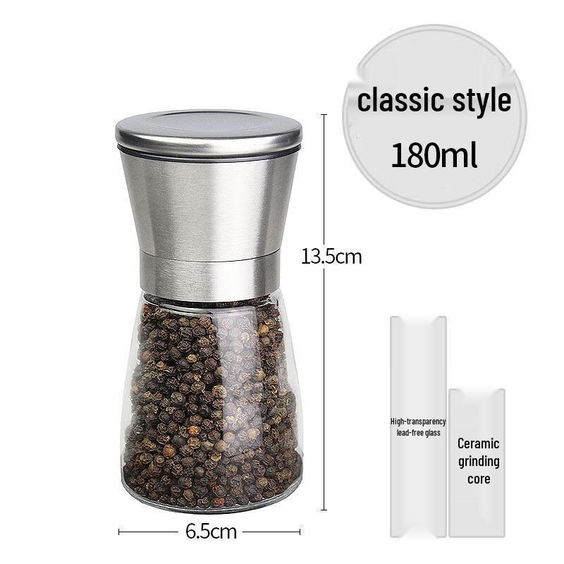 IBOER 304 Stainless Steel Spice Grinder