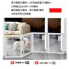 Acryl-Haustierauslauf mit Tür Transparenter Hundezaun für Kleine Mittlere Hunde Katzenbarriere Tor Modulares Isolationsgehege für Welpen