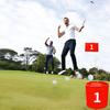 Portable Golf Practice Set Pickballs Beach Bucket Training Kit with Chipping Net Lightweight Outdoor Game for Backyard Park
