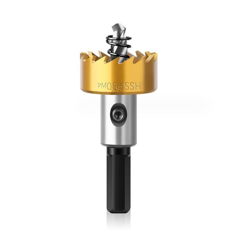 HSS Bi-Metal Hole Saw Kit with Drill Bits for Cutting Metal Stainless Steel Iron And Wood Hole Saw Cutter