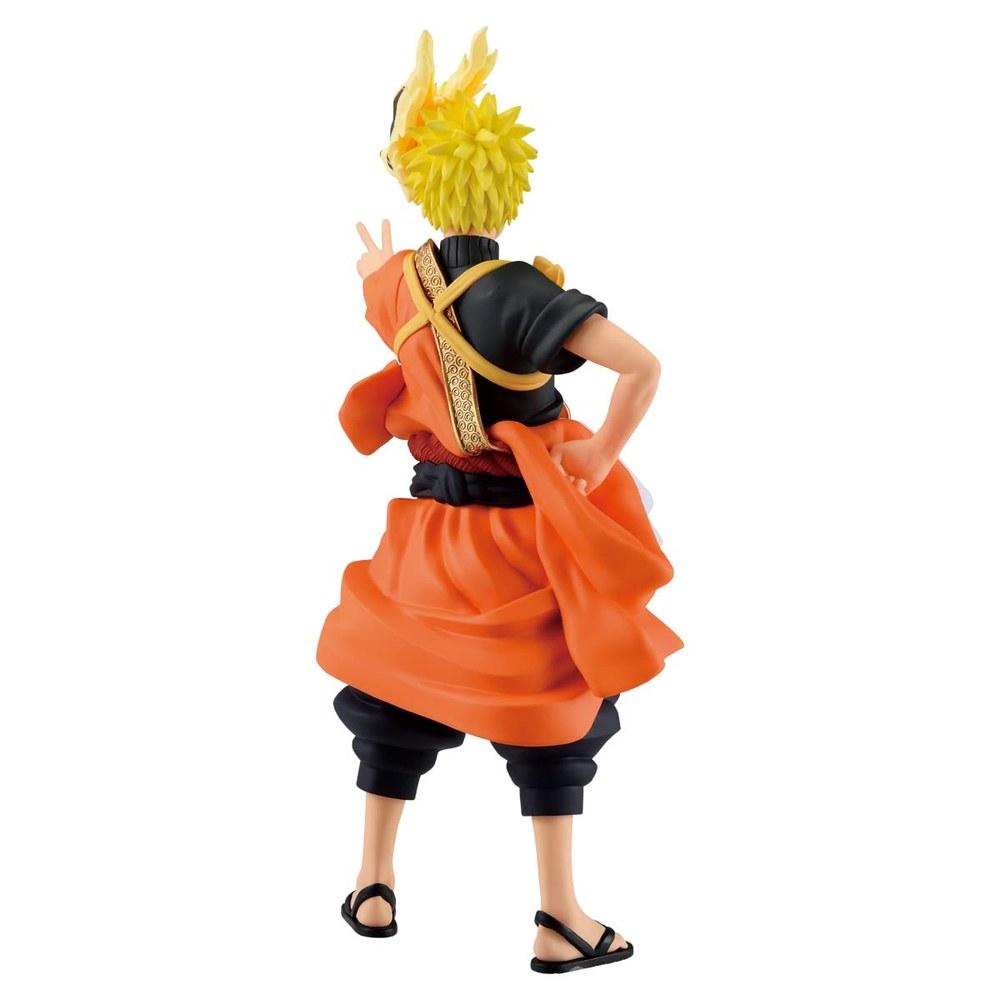 BANPRESTO Naruto Shippuden Uzumaki Naruto Figure TV Anime 20th Anniversary Costume