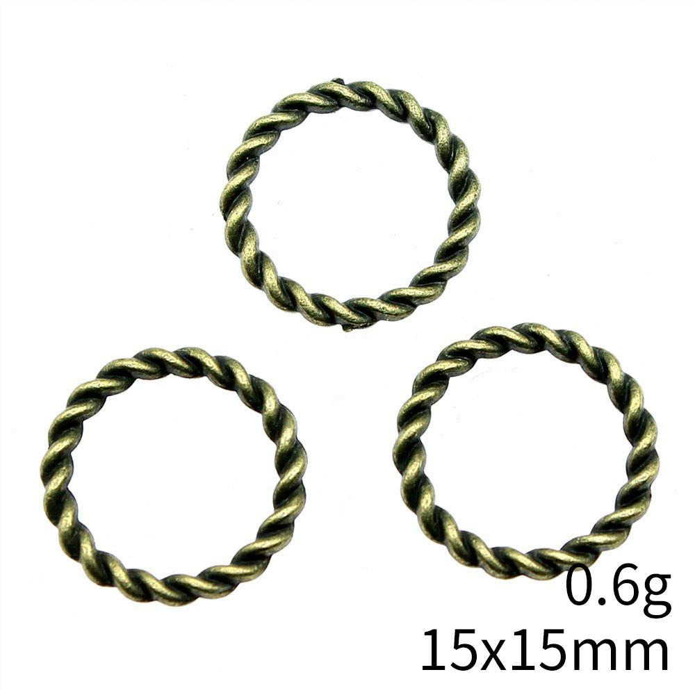 Christmas Decorations Jewelry Findings Hollow Circle Connector Accessories Parts Audience Accessories For Women Necklace And Earrings