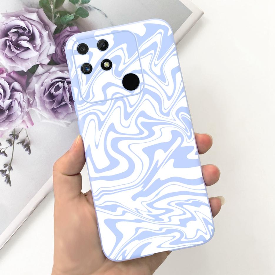 For Realme Narzo 50A Case RMX3430 Lovely Cartoon Cover Soft Silicone Phone Case For Realme Narzo 50i Narzo50A Prime Fundas Coque