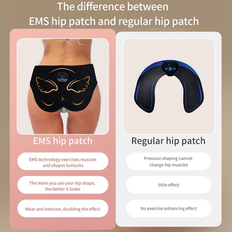 Electric EMS Hips Trainer Butt Muscle Stimulator Buttocks Toner Lifting Body Shaping Slim Weight Loss Fat Burn Fitness Equipment