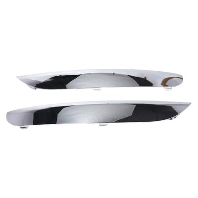 1 paar Chrom Front Stoßstange Trim Streifen Ersetzen 51118047727 51118047728 für BMW 7 Serie F01 F02 2009-2015