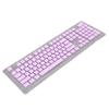 ABS Keycaps 108 Keys Double Layer Two Color Light Transmission Keycap for 61 87 104 108 Keys