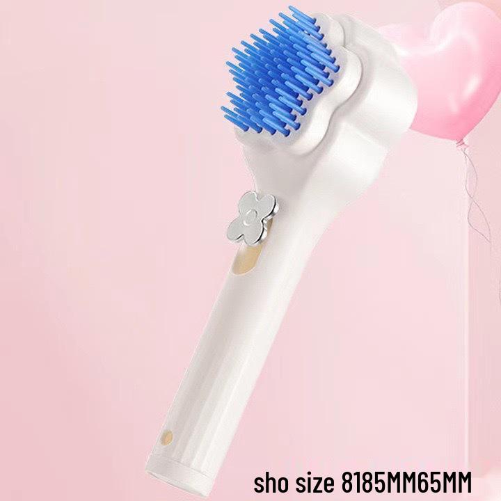 Retractable Anti-Static Massage Comb: Hair-Friendly Scalp Cleaner for Smooth Hair