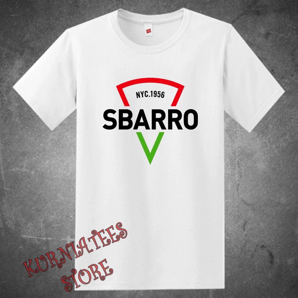 Sbarro Pizza Men s White Size S to 5XL 2XL