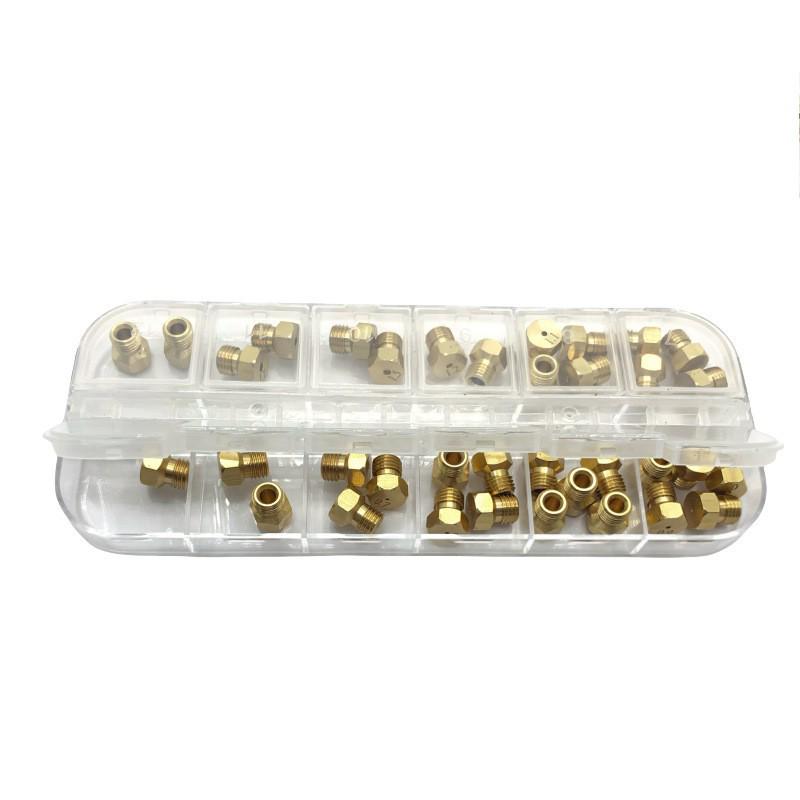Oven Stove Propane/LPG Natural Gas Brass Burner Nozzle Conversion Kit M6