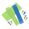 1Set Braille Writing Stylus Paper Kit Practical And Portable Learning Supplies Blind Education Supplies For School Beginners