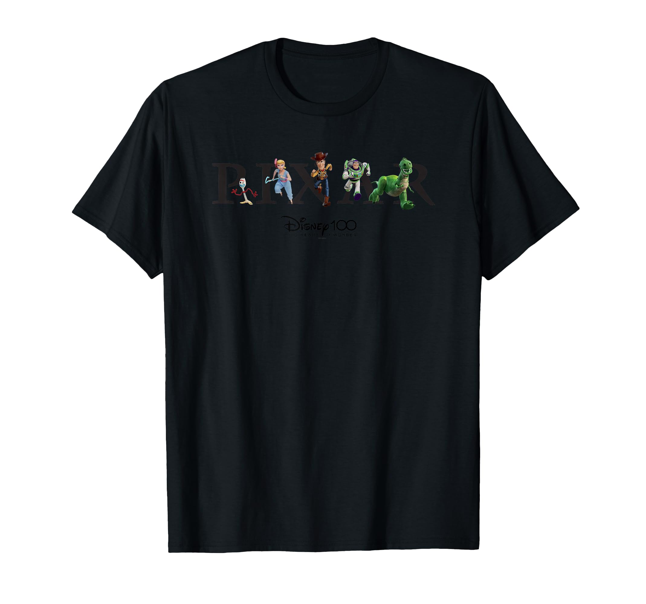 

Disney 100 and Toy Story Running Anniversary D100 Pixar s T-Shirt чёрный