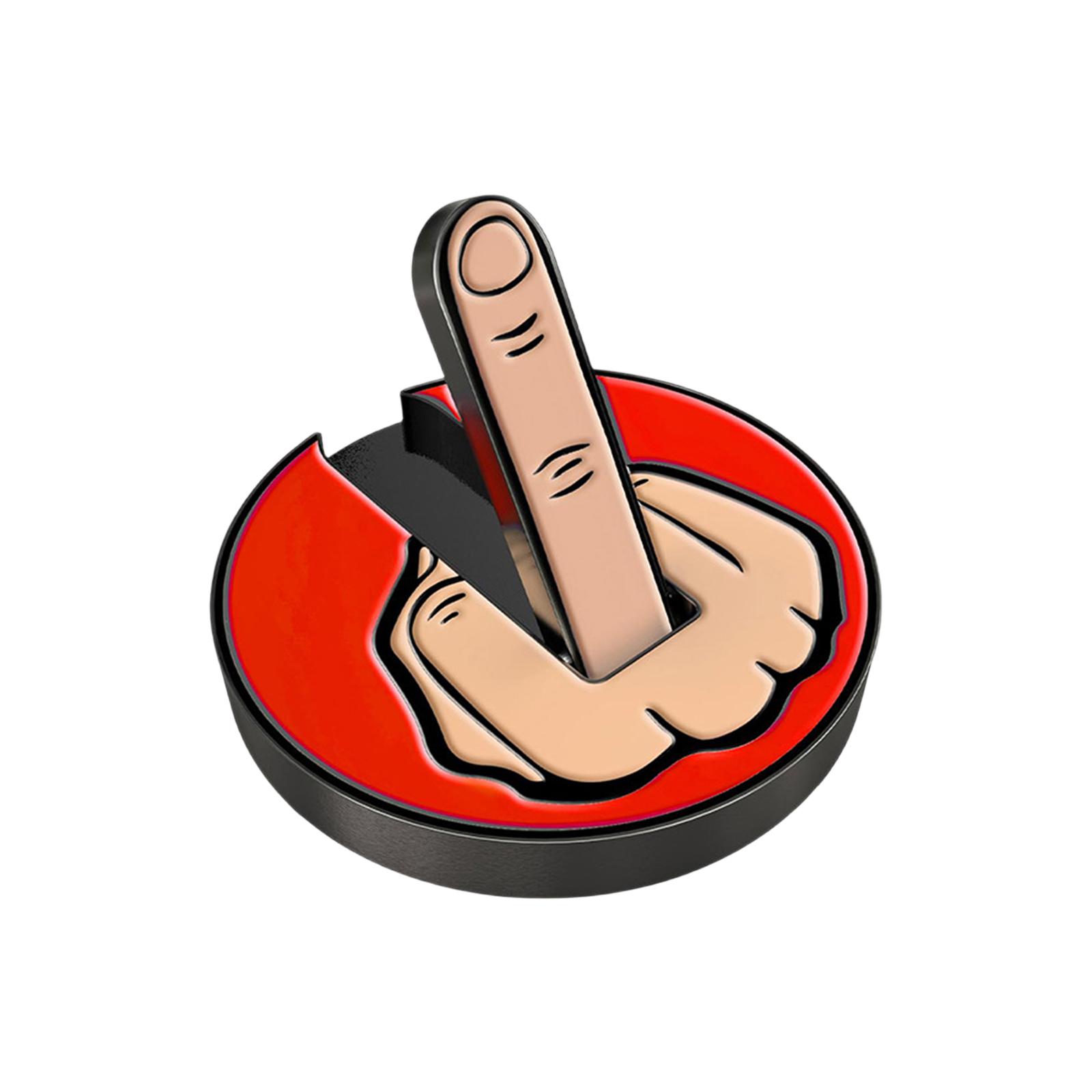 

Зажим для шляпы и маркер положения мяча 2-в-1, весело и практично One Size красный