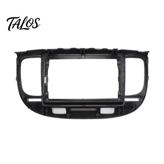 Custom Fit Stereo Panel 9-Inch Car Radio Fascia Frame for Kia Rio 2006, Dash Vehicle Audio Mounting Bezel Navigation Frame, Install Trim, Direct