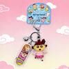 Crayon Shin-chan 3D Skateboard Keychain Pendant – Cute Gift for Friends