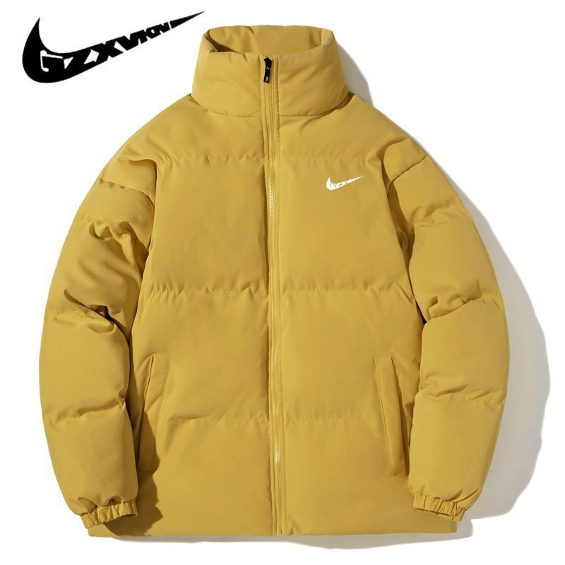 Ανδρικό Χοντρό Βαμβακερό Μπουφάν Χειμώνα 2025 - Casual Χαλαρή Εφαρμογή Ζεστό Εξωτερικό Ρούχο