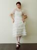 Ganiesong Bridal Dot Chichi Dress_White