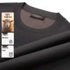Langdeng Men's Business Casual Warm Round Neck Pullover Sweater