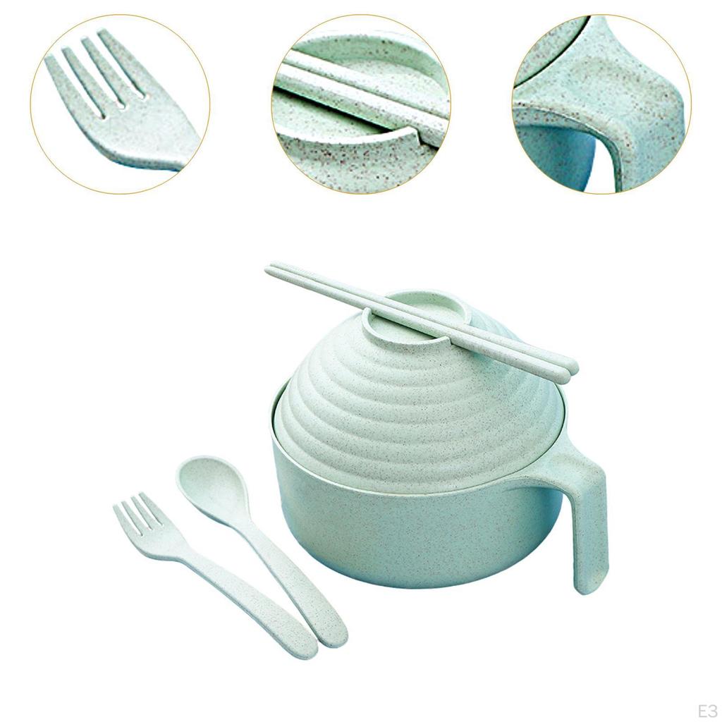 Ramen Bowl with Lid Practical Food for Home Outdoor Camping Dining Room