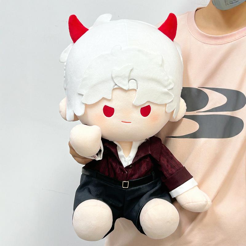 40cm Stuffed Video Game Love and Deepspace Sylus Xavier Rafayel Zayne Plush Cotton Doll With Clothes Pillow Toys Player Gifts