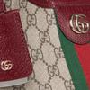 Gucci Ophidia Classic Double G Logo Canvas Shoulder Bag Small Women bags Beige Dark-Brown 836872-FAE0K-9854