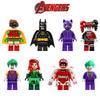 Marvel Die Avengers Superhelden Actionfiguren Clown Batman und Mond Bausteine Spielzeug für Kinder