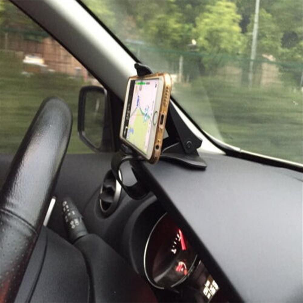 Adjustable Car Dashboard Holder Stand Clamp Clip HUD Design for Smart Phone GPS