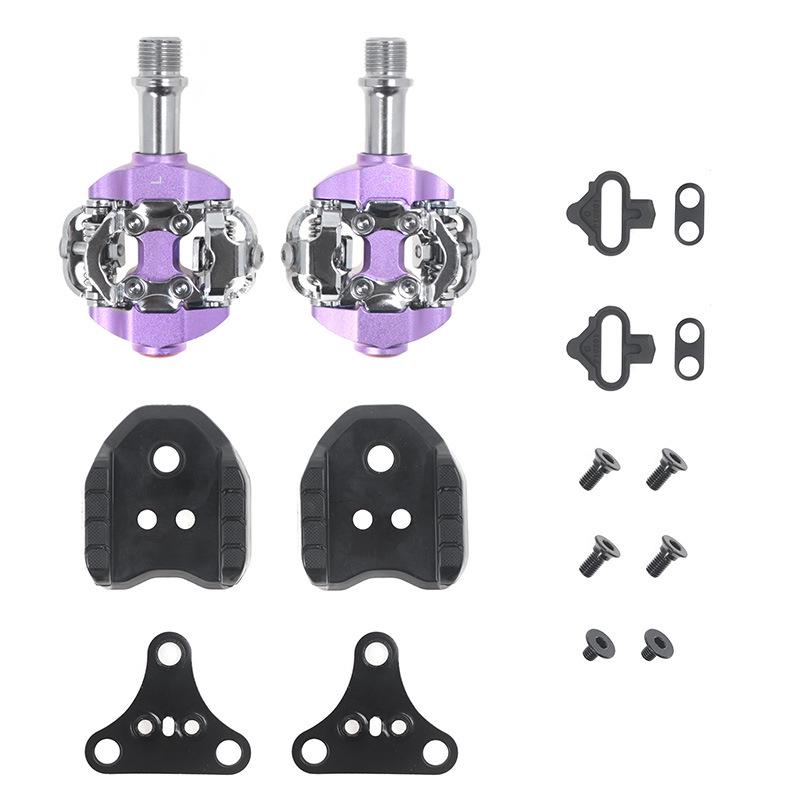 Aluminum Alloy Self-Locking Mountain Bike Pedals for Shimano SPD Cleat System