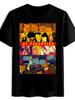 Fun and Artistic Pattern Print Short-Sleeve Black Men's T-Shirt Popular Trendy Fun Design Summer Casual Spring/Summer - Men's...