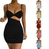 2025 European Women's Summer Pleated Irregular Long Beach Dress