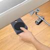 1 set instrument de mutare pentru ridicare de mobilier Mutător de mobilier rezistent cu roți Dispozitiv de rulare puternică a încărcăturii mobilă cu role glisor