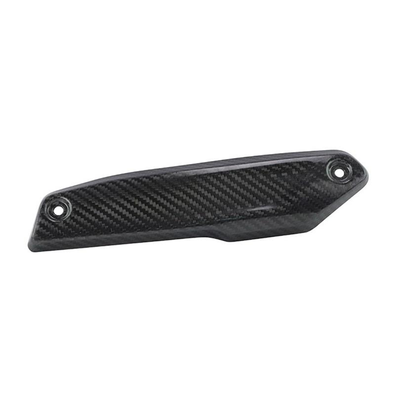 1 Piece Motorcycle Exhaust Modified Muffler Escape Carbon Fiber Anti Scalding Board Replacement Parts For BMW F900 F900R F900XR Carbon Fiber Pattern
