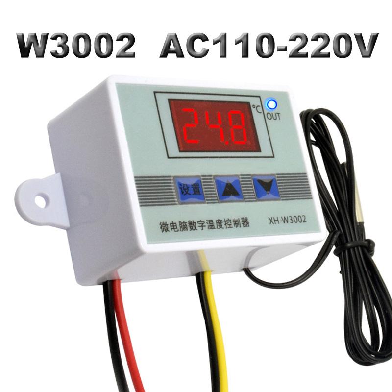 W3001 W3002 W3005 W1088 W1099 Digital Display Microcomputer Temperature Humidity Controller 12V 220V Hygrometer Thermorelator