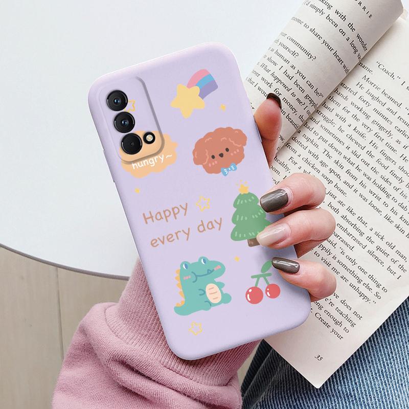 Für Realme GT Master Edition Hülle Q3 Pro Carnival Abdeckung Niedliche Cartoons Weiche Silikon Handyhülle Für OPPO Realme Q3 Pro Carnival