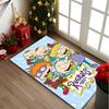 1pc Cartoon Kids Sledding Rug, Digital Printed Home Chair Sofa Mat, Durable Office Area Carpet, Beautiful Festival Decorations