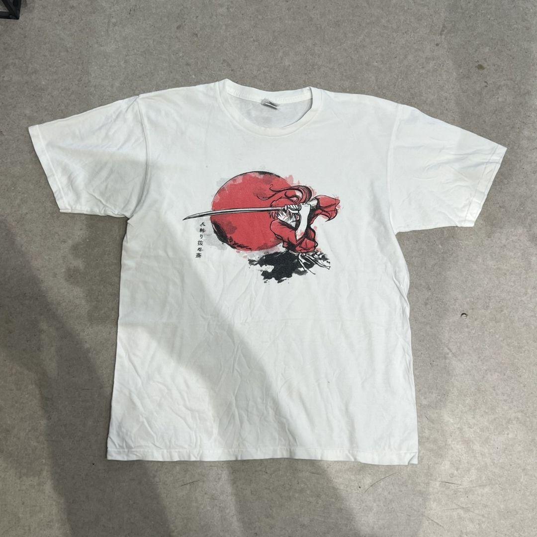 

[USED] Rurouni Kenshin T-shirt White T-shirt Anime
