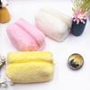 Plush Makeup Bag Soft Polyester Materials for Organizing Cosmetics Fashionable and Practical Designs for Women