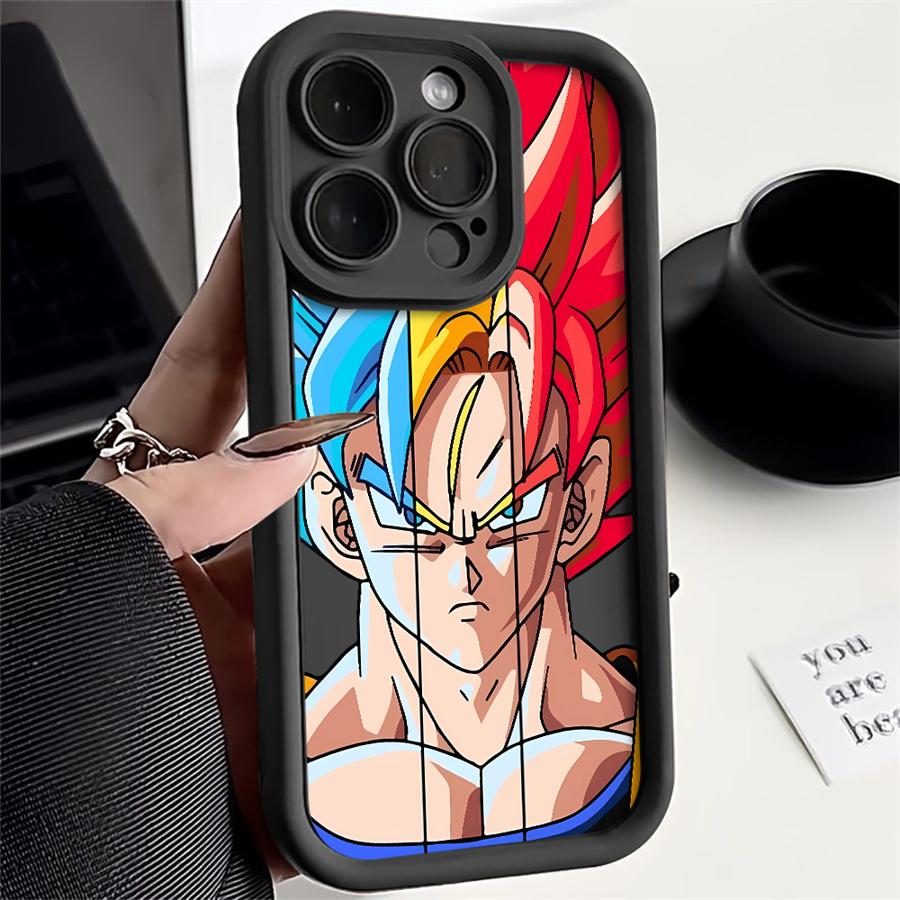 Anime Gokus Dragon Ball Soft Cover Phone Case for iPhone 14 Pro 15 Plus 11 12 Mini 13 Pro MAX 16e 14 11 16 Plus XS XR