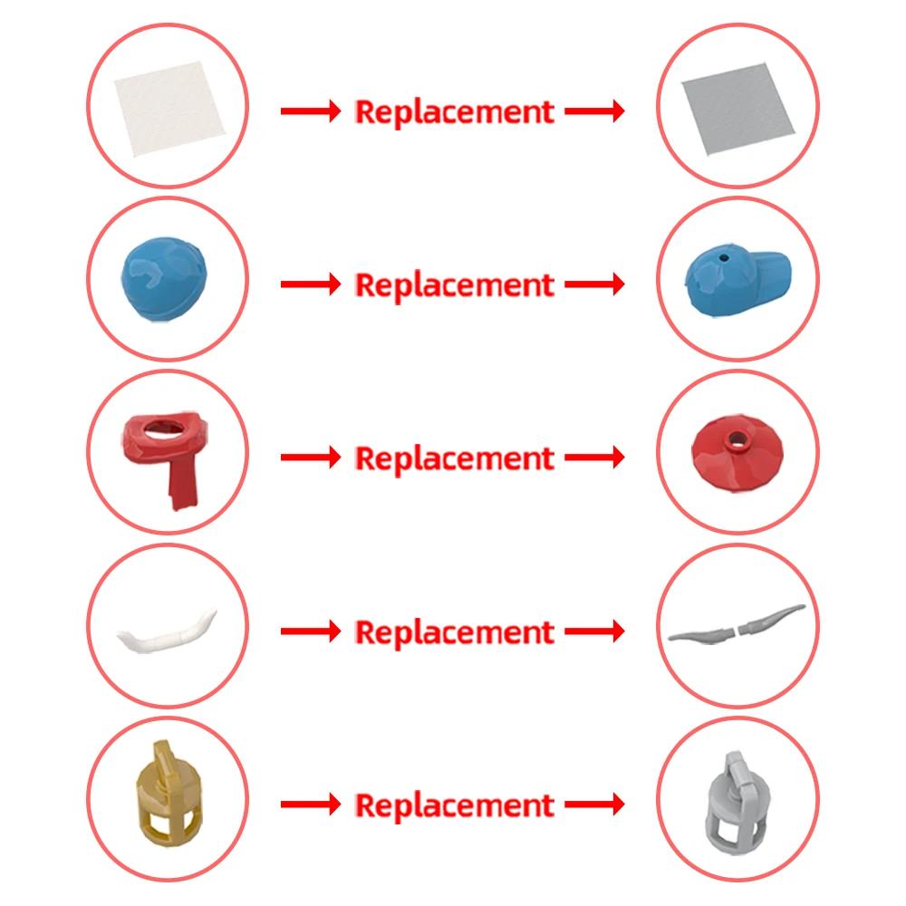 Gobricks MOC Snowy Winter Cottage Bricks Model Creative Street View Christmas House Lodge Building Blocks Snowflake Tree Toys