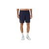 Court 9In Short Logo Print Mid Waist Drawstring Straight Casual Shorts Men Shorts Midnight-Blue 2041A261-400