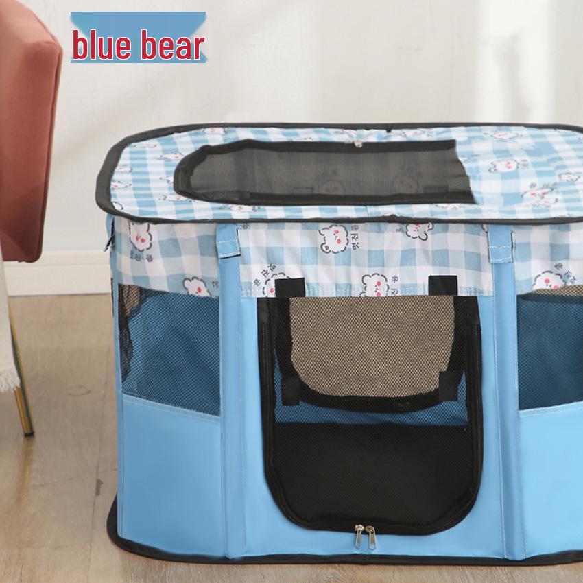 

Складной ящик для родов и гнездо для мелких собак и кошек M 70x55x45 cm