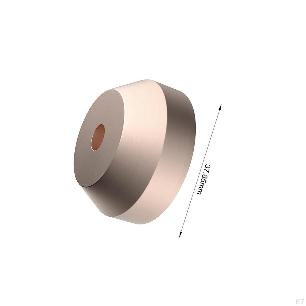 Schallplattenadapter Universal Player Zubehör, Solider Aluminium-Einsteller, Präzise Stabil