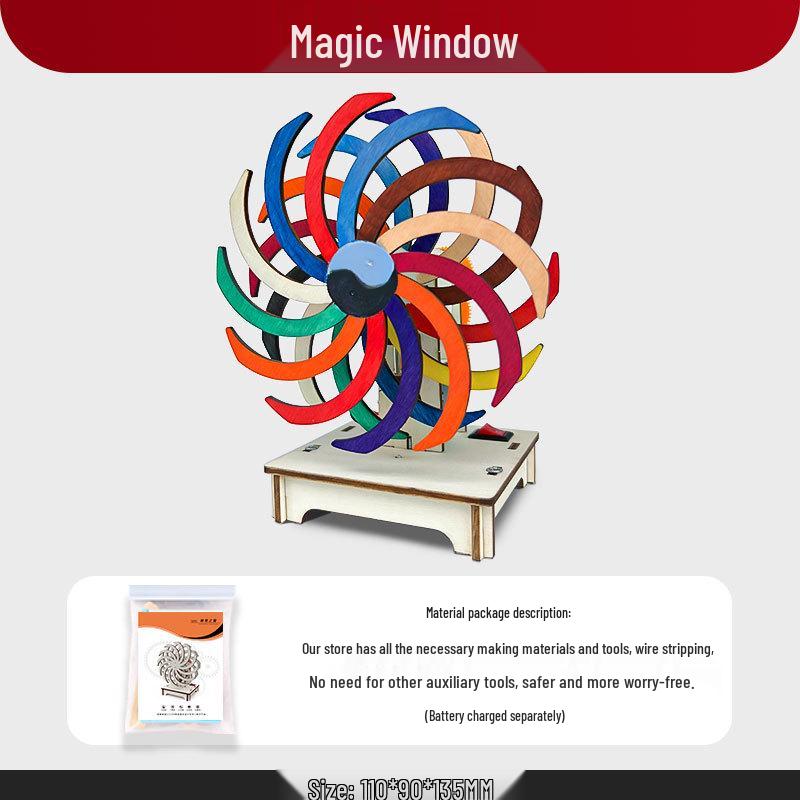 Magic Window Science Experiment Toy for Kids: Explore Vision and Misalignment