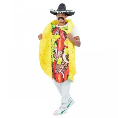 Smiffys Unisex Adult Taco Costume Tabard