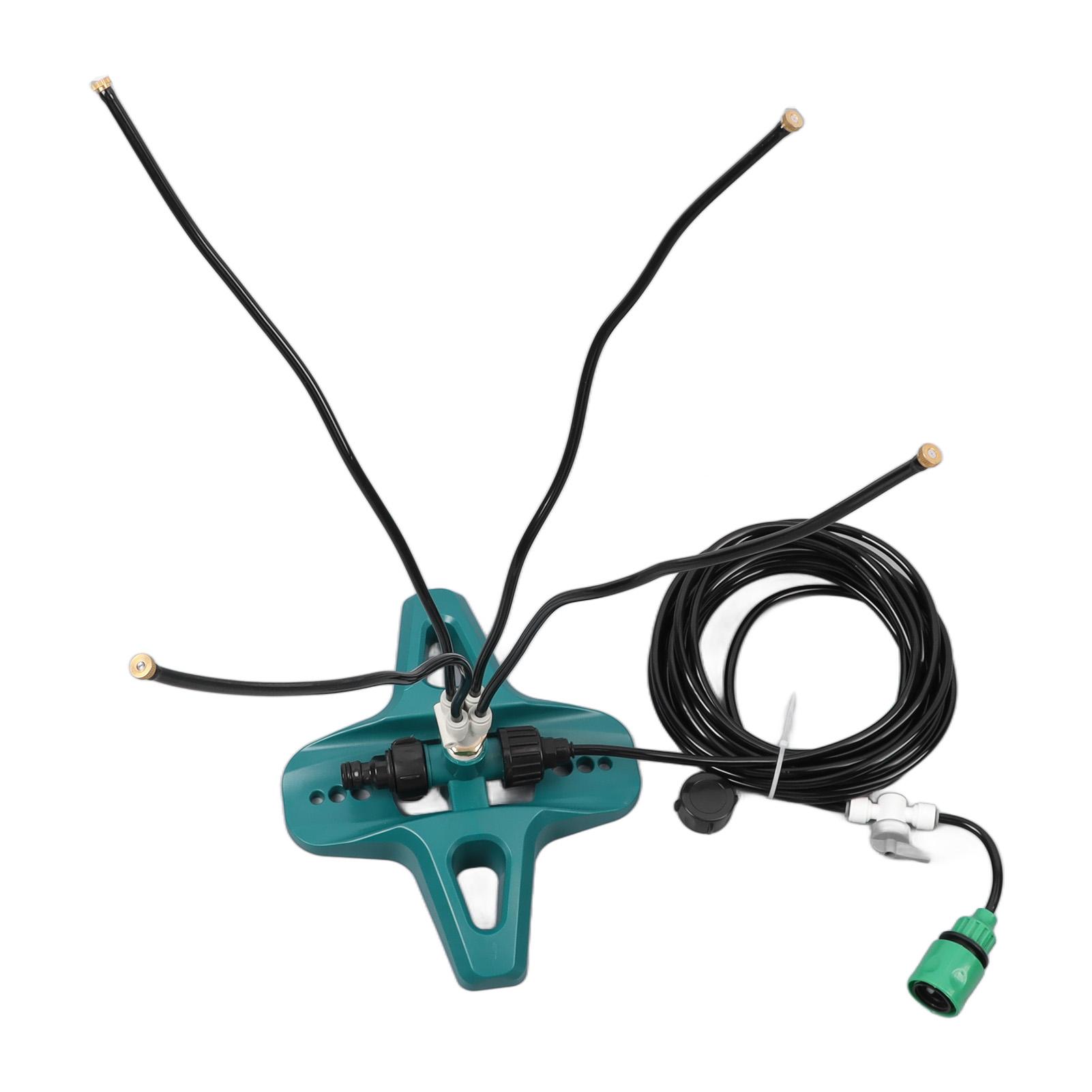 

Стоящая система охлаждения туманом 8-метровая линия Стандартная резьба США Стоячие распылители для заднего двора бассейна Охлаждение домашних животных