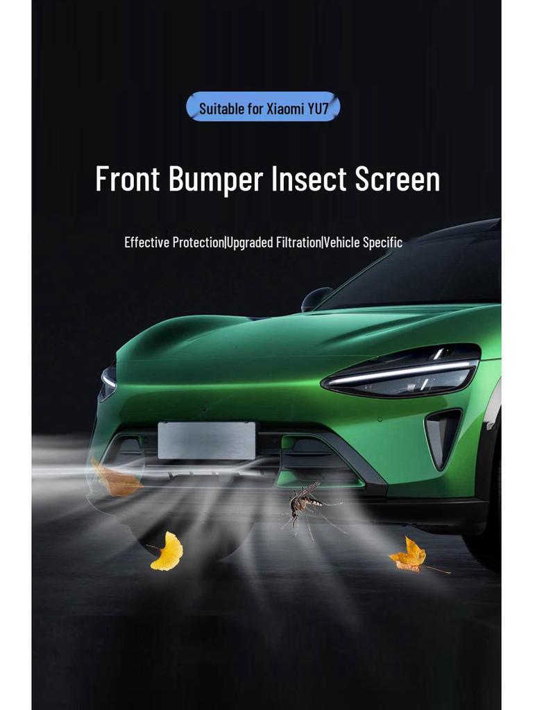 Xiaomi YU7 Car Grille Anti-Insect Net Radiator Protection Upgrade Accessory