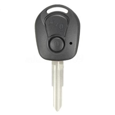 2Button Uncut Blade Remote Key Case Fob Shell for Actyon Ssangyong Kyron Rexton