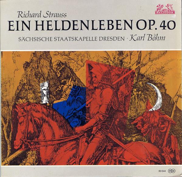 LP Record RICHARD STRAUSS STAATSKAPELLE DRE Ein Heldenleben Op. 40 89644 Heliodor Germany Classical Used