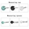 4pcs Measuring Spoons+Measuring Cup Measuring Tools Baking Accessories Stainless Steel Handle