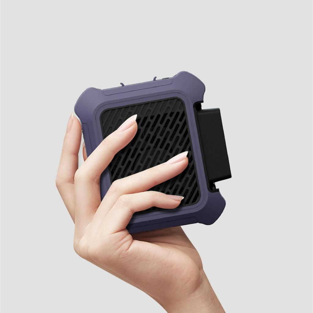 Necklace Fan Hands Free Wearable Fan Gardening 3 Speeds Adjustable Camping Air Conditioning Accessories